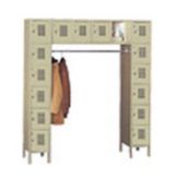 Kel Max 6 Tier Locker w/ Garment Bar