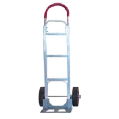 Aluminum Hand Truck, Pneumatic Wheels & Loop Handle, 600 lb Capacity