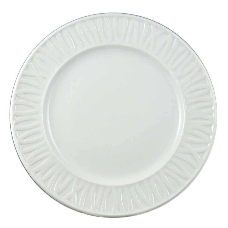 Vertex&reg; China Grass Valley 11-1/2" Undecorated Plate