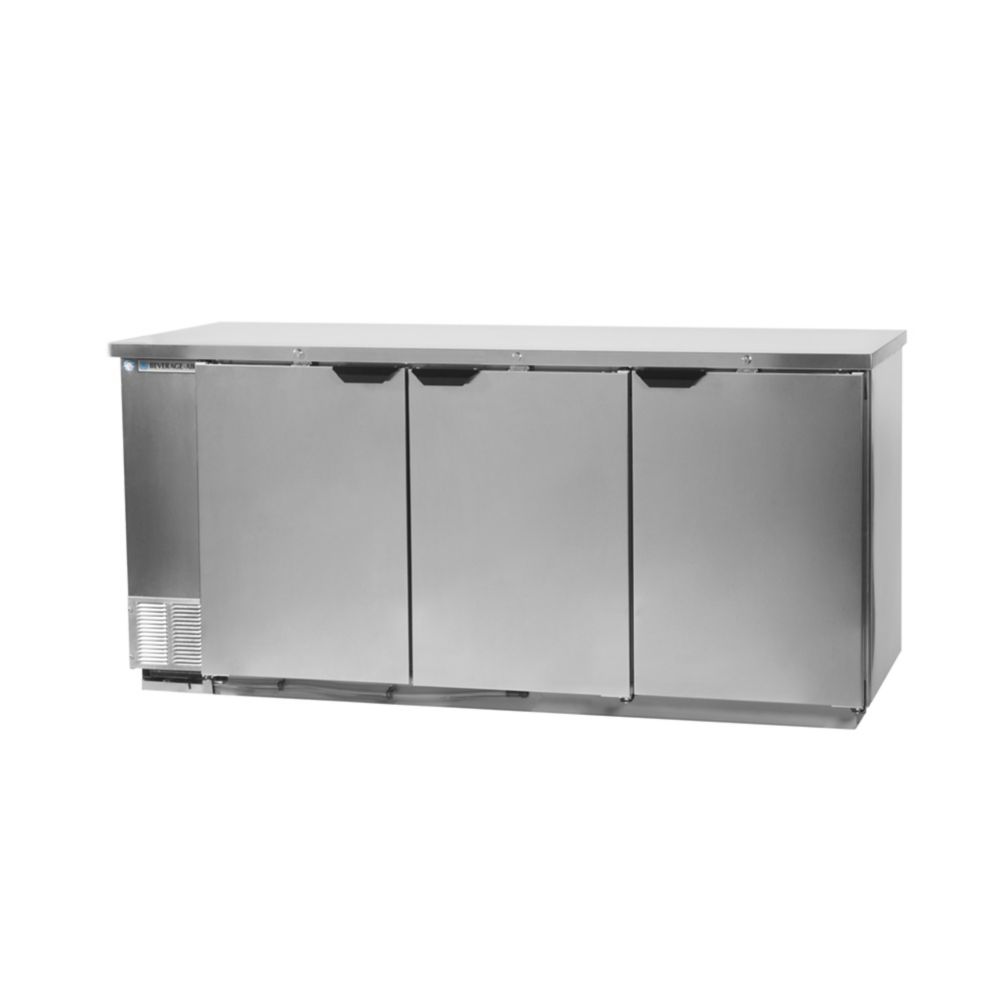 Beverage-Air 79" Stainless Refrigerated Backbar Storage Cabinet