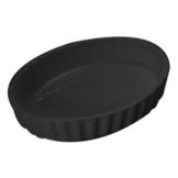 Diversified Ceramics Black 6 oz Creme Brulee Dish