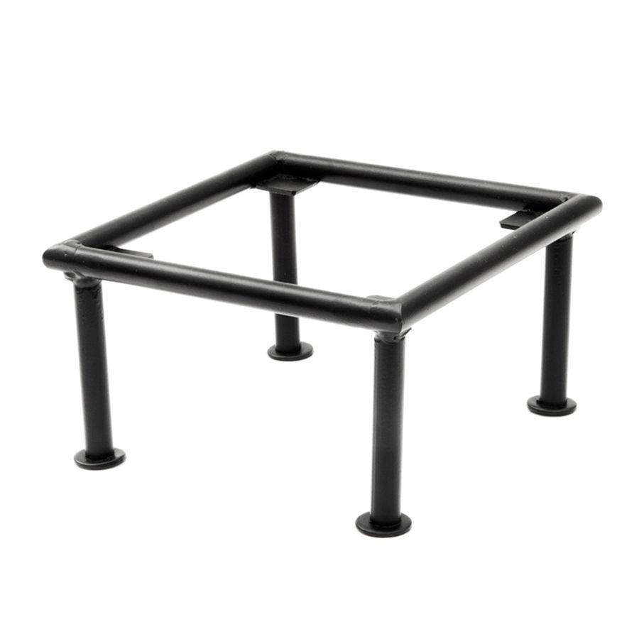 Square Riser, Black, 6" x 6" x 4"