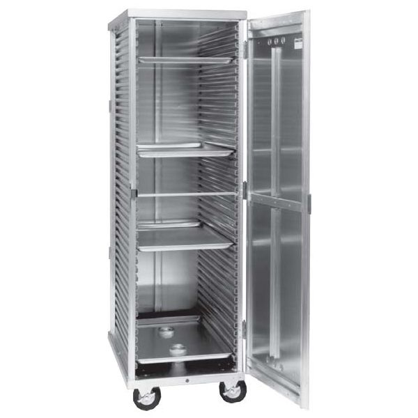 Cres Cor&reg; Aluminum Full Height Enclosed Mobile Cabinet
