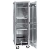 Cres Cor&reg; Aluminum Full Height Enclosed Mobile Cabinet