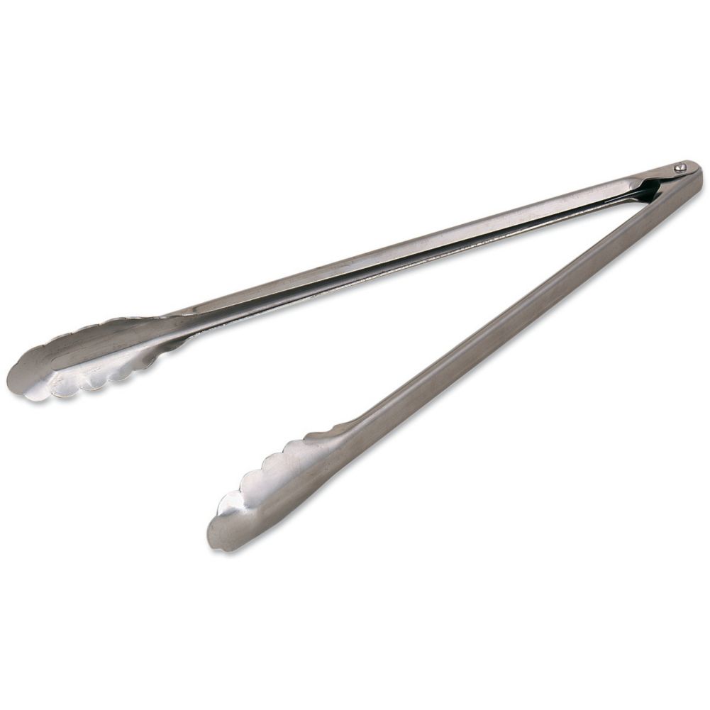 Browne Foodservice S/S Standard 16" Spring Utility Tong