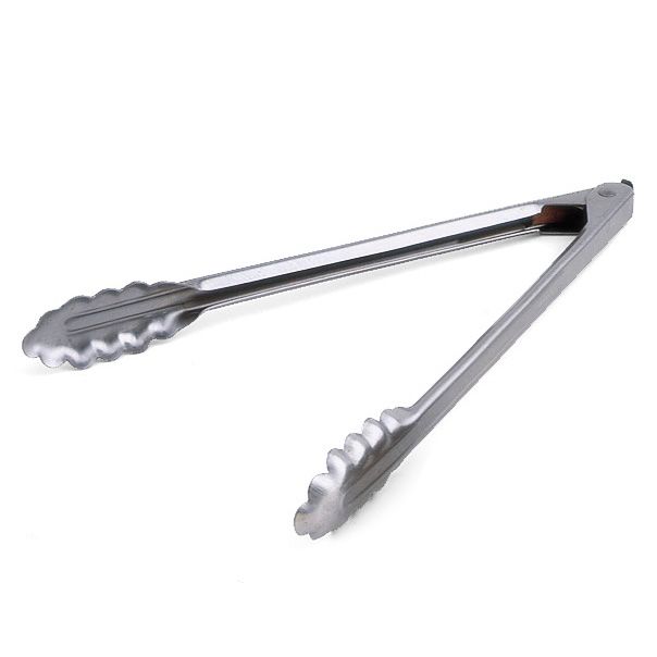 Edlund 44 Series Heavy Duty S/S 12" Locking Scallop Tongs