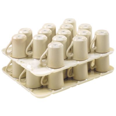 Traex&reg; Plastic Glass Cup Stacker