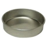 Allied Metal 9" x 2" Aluminum Cake Pan
