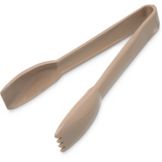 Carly&reg; Salad Tongs, Beige, 6-1/4"