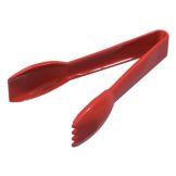 Carly&reg; Salad Tongs, Red, 6-1/4"