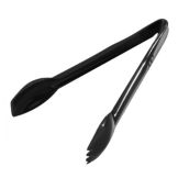 Carly&reg; Salad Tongs, Black, 9"