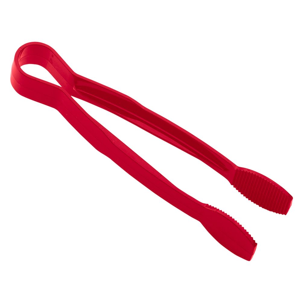 Cambro Red  Flat Grip 9" Tongs