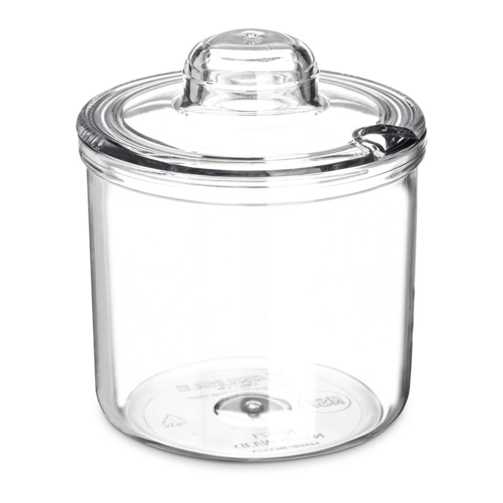 J-Jar and Lid, Clear, 8 oz
