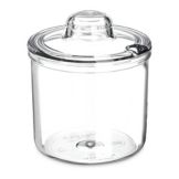 J-Jar and Lid, Clear, 8 oz