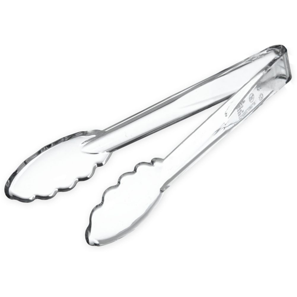 Carly&reg; Utility Tong, Clear, 8-7/8"