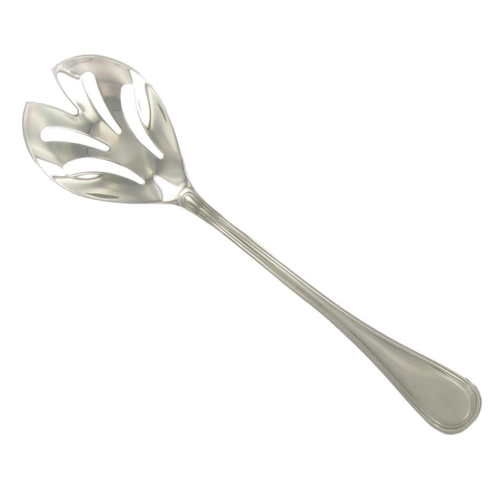 World Tableware Louvre S/S 9&frac12;" Slotted Serving Spoon