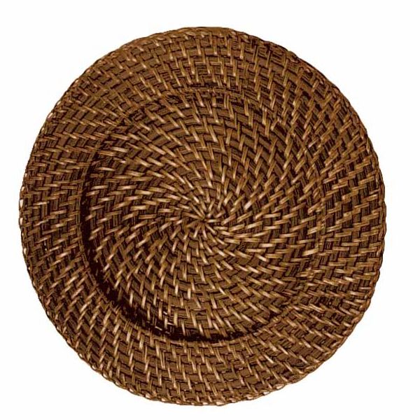 Front Of The House&reg; 12" Rattan Charger