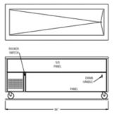 Ranserve Cold Food Table, Refr