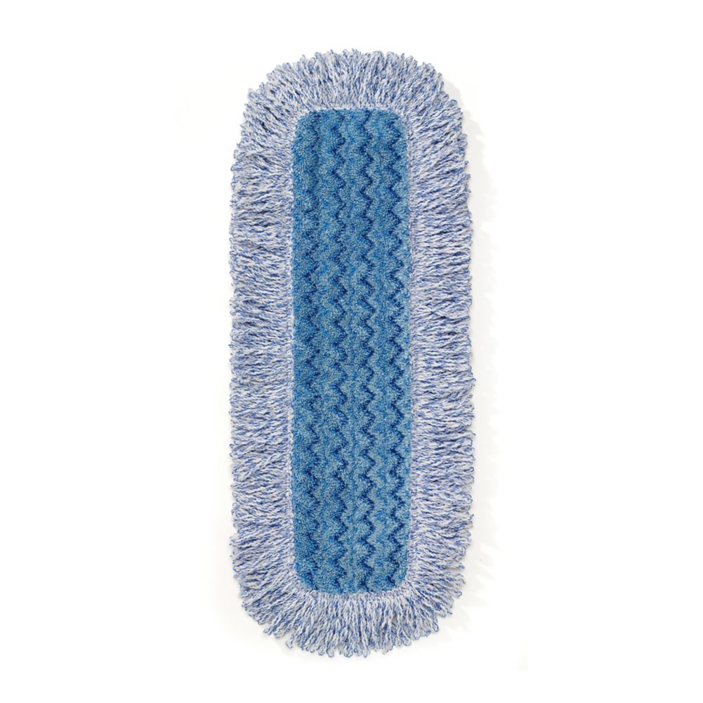 Rubbermaid HYGEN&trade; Blue High Absorbency Microfiber 18" Mop