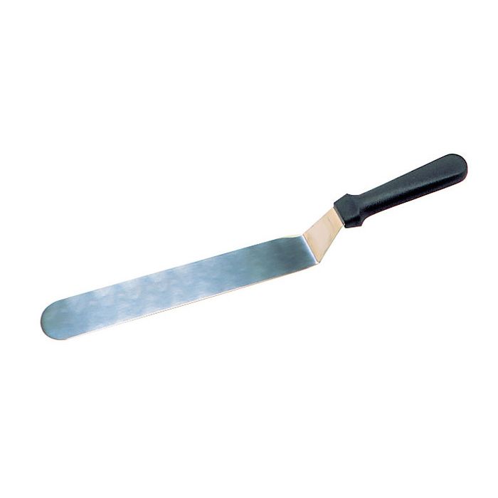 Matfer Bourgeat Offset Spatula w/ Stainless Steel Blade, 10"