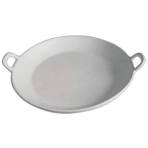 Bugambilia Large Paellera, White