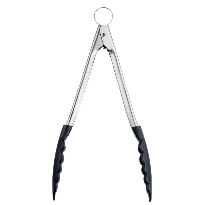 Cuisipro Non-Stick 9.5" Locking Tong w/ Silicon Ends