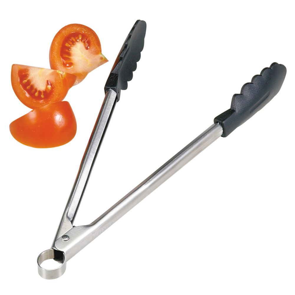 Cuisipro Non-Stick 9.5" Locking Tong w/ Silicon Ends
