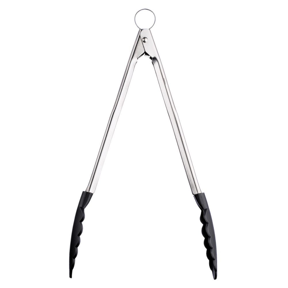 Cuisipro Non-Stick 12" Locking Tong with Silicon Ends