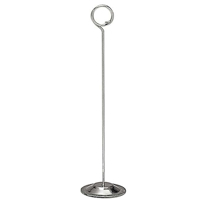 American Metalcraft Deluxe S/S 10"H Card Holder Stand