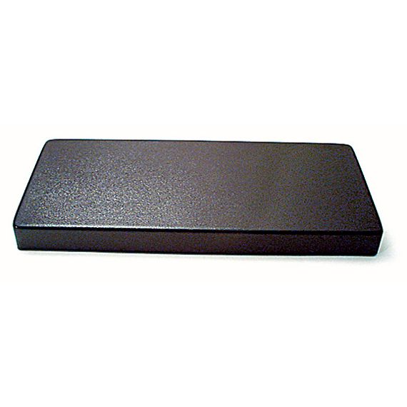 Delfin 24" x 10" x 2" Black Straight Step Riser
