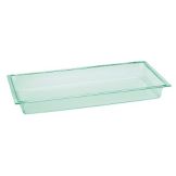 Delfin 8 Qt. Green Glass Edge Rectangular CTD Bowl