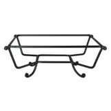 Steel Pedestal for Rectangular Self-Serve Dome, Black, 12x10x4.5