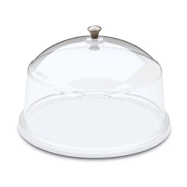 Delfin 13" x 7" Clear Round Dome