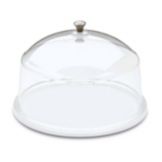 Delfin 15" x 8" Clear Round Dome