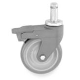 Metro&reg; MetroMax iQ&reg; Polymer Rigid Stem Caster w/ Microban&reg;