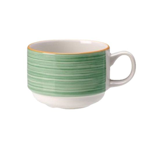 Steelite Simplicity Rio Green 3-1/2 Oz Stacking Cup