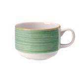 Steelite Simplicity Rio Green 3-1/2 Oz Stacking Cup