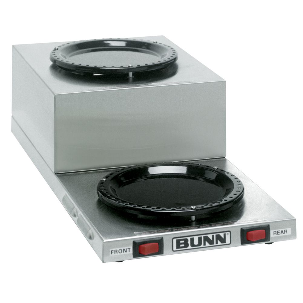 BUNN&reg; WL2 Low-Profile S/S Coffee Warmer with Step-Up Warmer