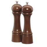 Chef Specialties 8" Windsor Walnut Finish Salt / Pepper Mill