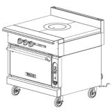 Vulcan Hart V Series Heavy Duty 36" Gas Range