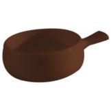 Diversified Ceramics Laredo Brown 16 oz Handled Onion Soup Crock