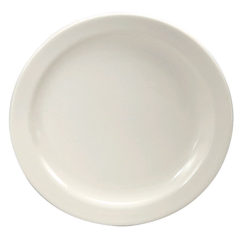 Undecorated Rolled Edge 6-1/4" Plate