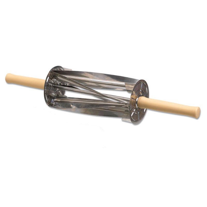 Matfer Bourgeat S/S Croissant Cutter w/ Plastic Handles