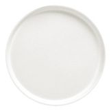 Cambro&reg; Camtray&reg; 13" White Round Serving Tray