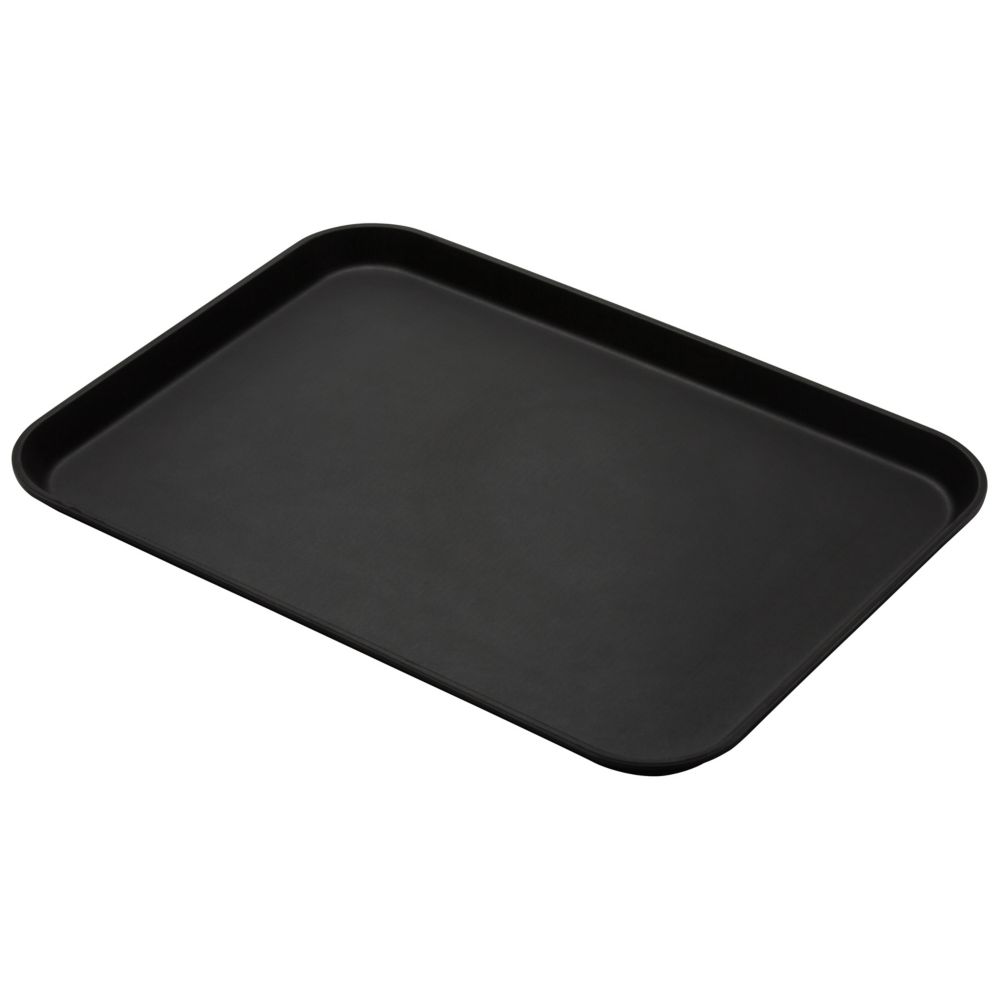 Cambro Black Rectangular Camtread&reg; Tray