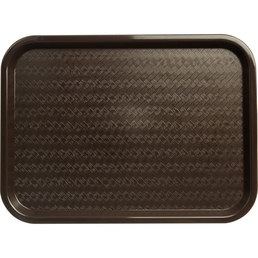 Carlisle&reg; Cafe Standard Tray, Chocolate