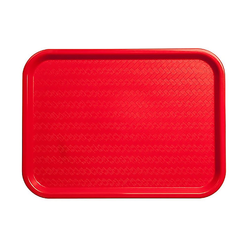 Carlisle&reg; Cafe Standard Tray, Red