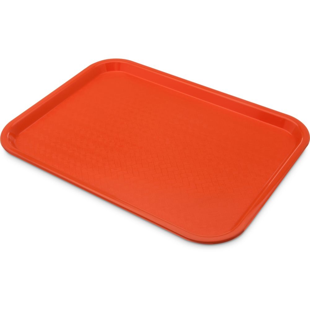 Carlisle&reg; Cafe Standard Tray, Orange