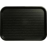 Carlisle&reg; Cafe Standard Tray, Black