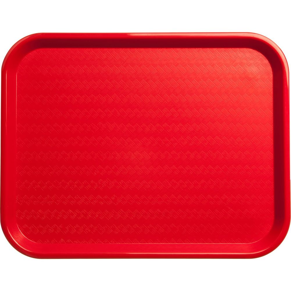 Carlisle&reg; Cafe Standard Tray, Red